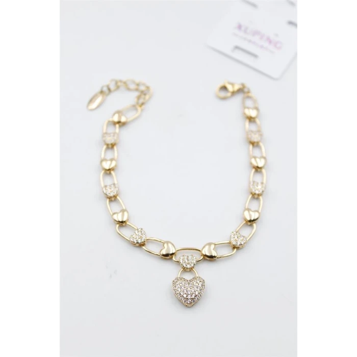 İEG Taşlı Vip Bileklik - Rose