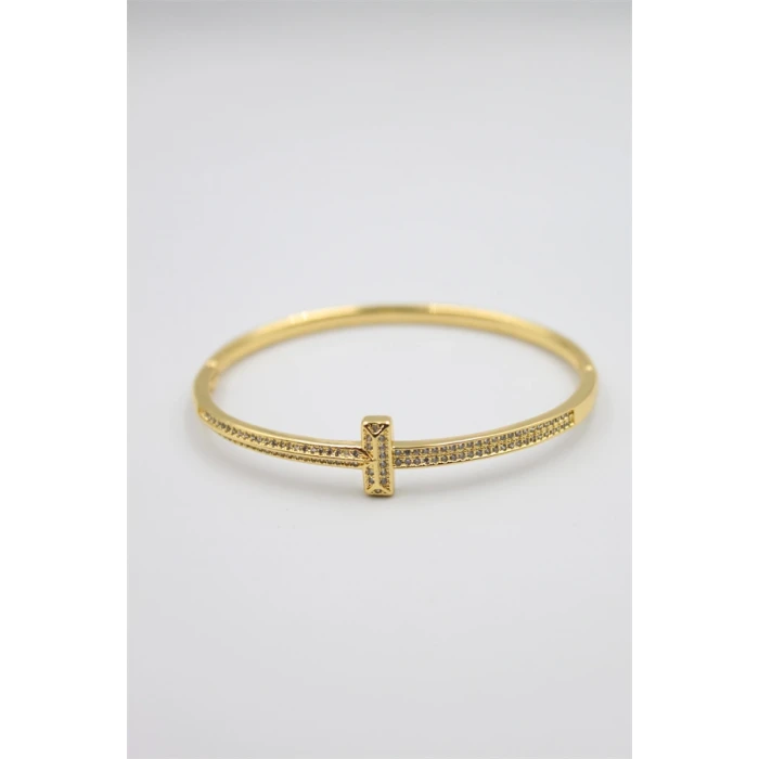 ieg™ Taşlı Vip Bilezik - Altın