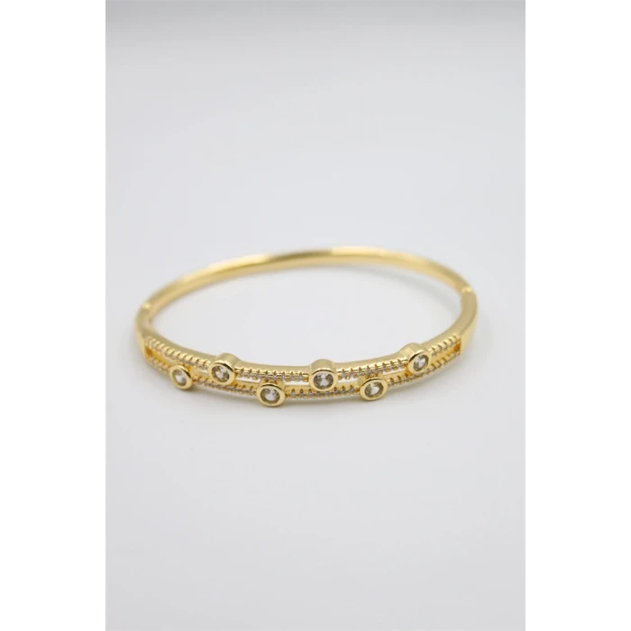 ieg™ Taşlı Vip Bilezik - Altın