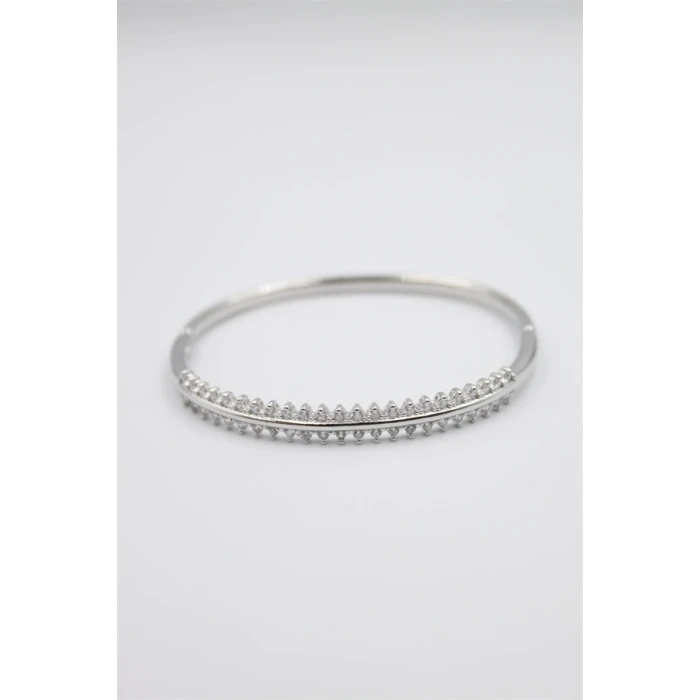 ieg™ Taşlı Vip Bilezik - Gümüş