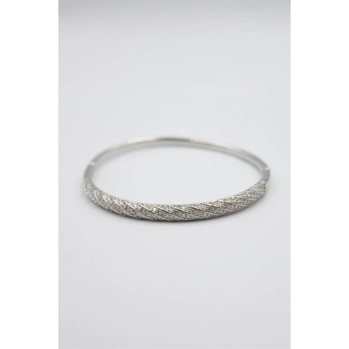 ieg™ Taşlı Vip Bilezik - Gümüş