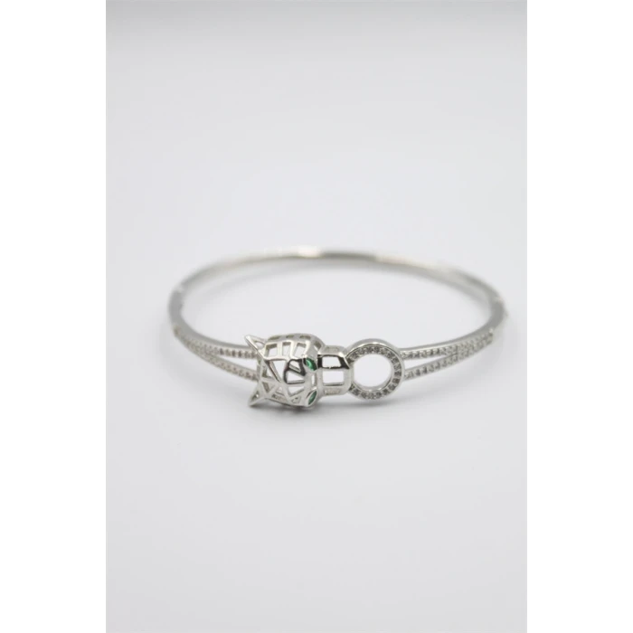 ieg™ Taşlı Vip Bilezik - Gümüş