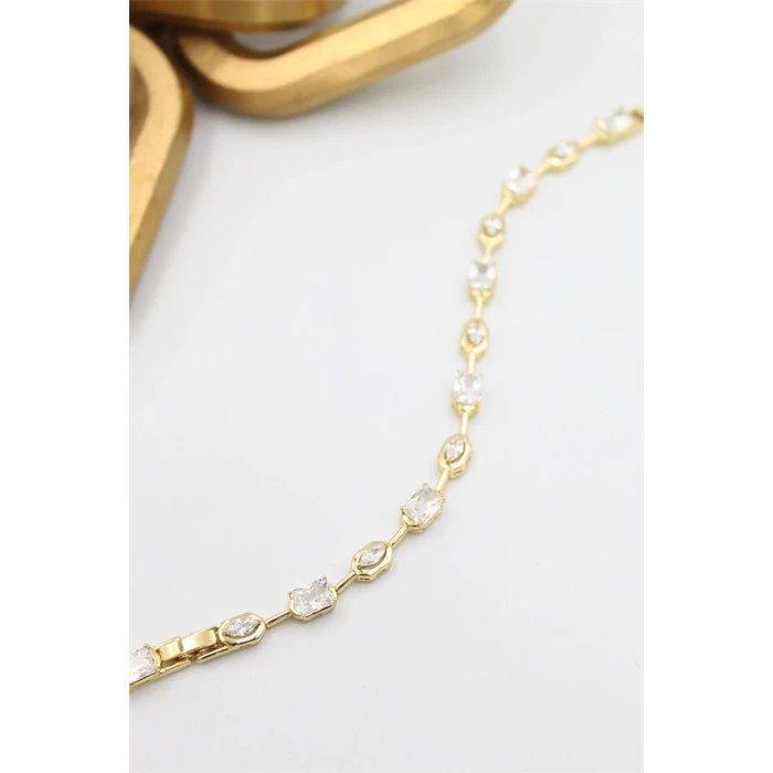 ieg™ Taşlı Xuping Bileklik - Altın