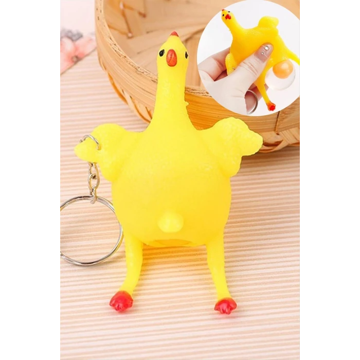 ieg™ Tavuk Silikon Anahtarlık