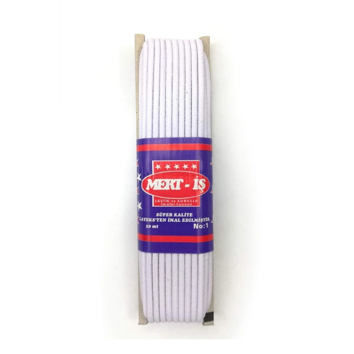 İEG Tekis Lastik Çamaşır Don Etek Bel Paça Lastiği 10 Metre