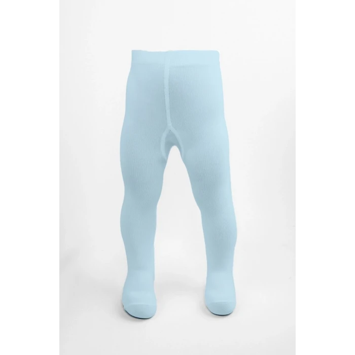 ieg™ Tekli Düz Külotlu Çorap 50104 Mavi