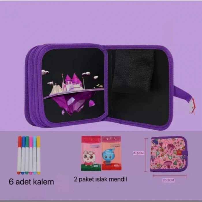 ieg™ Temizlenebilir Renkli Çizim Defteri