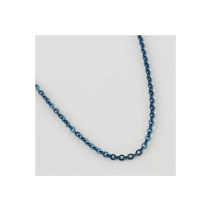 ieg™ Ters Düz Çelik Zincirli Kolye 50 cm