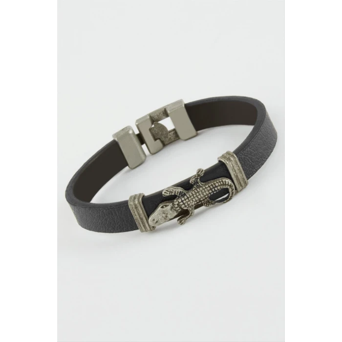 ieg™ Timsah Suni Deri Bileklik