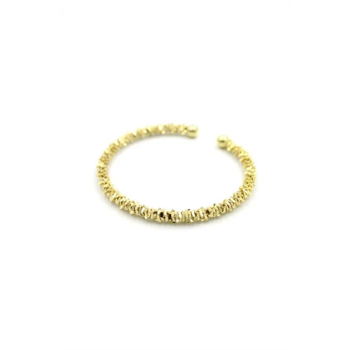 İEG Tırtıklı Bilezik - Altın