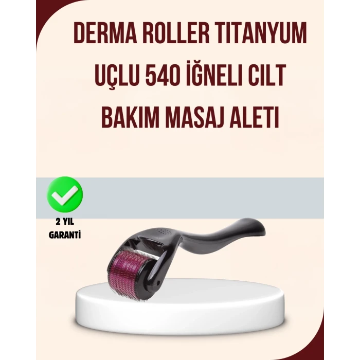 ieg™ Titanyum Mikro İğneli Dermaroller 1 mm Kırışıklık ve Leke Karşıtı