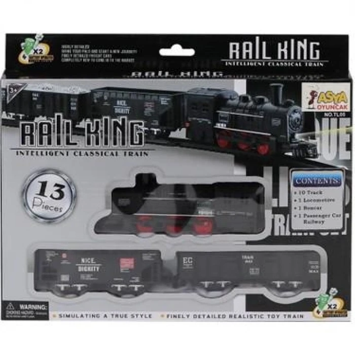 ieg™ TL05 13 PARÇA IŞIKLI KLASİK TREN- ŞİM