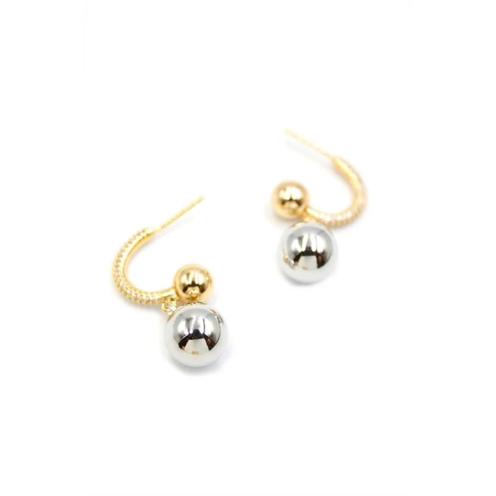 ieg™ Top Halka Küpe - Gümüş