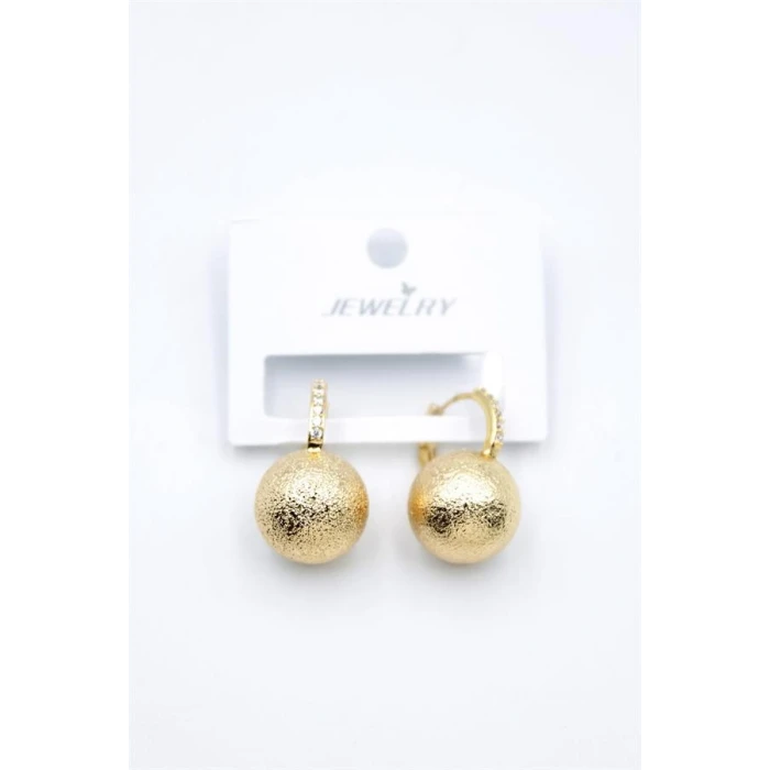 İEG Top Küpe - Altın