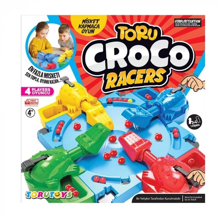 ieg™ Toru Croco Misket Kapmaca Eğlenceli Aile Kutu Oyunu