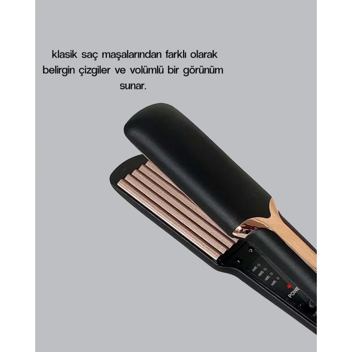 ieg™ Tost Model Saç Şekillendirici Dempower Dp-134 360° Döner Kablolu