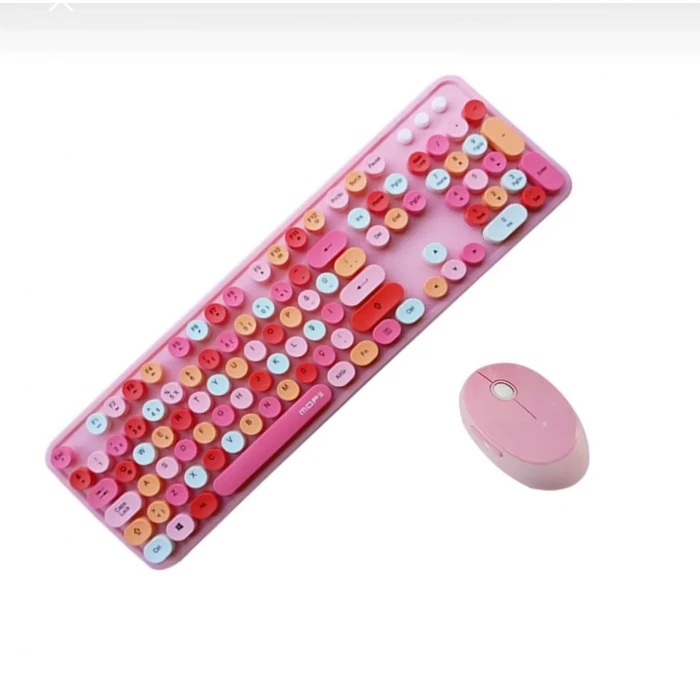 ieg™ Tr Mofii Sweet Pembe Klavye Mouse Set