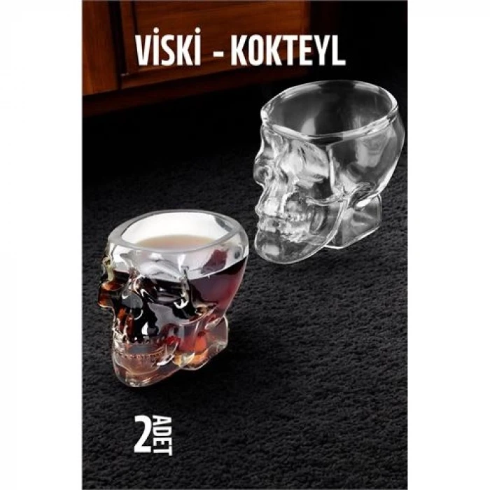 TransForMacion Kurukafa Viski ve Kokteyl Cam 2 ADET 721555