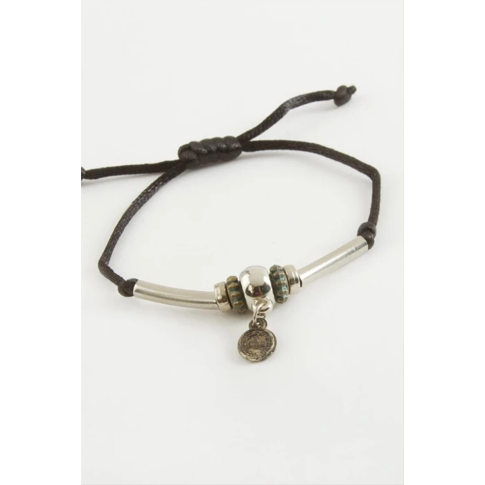 ieg™ Tuğra Metal Aparatlı İp Bileklik