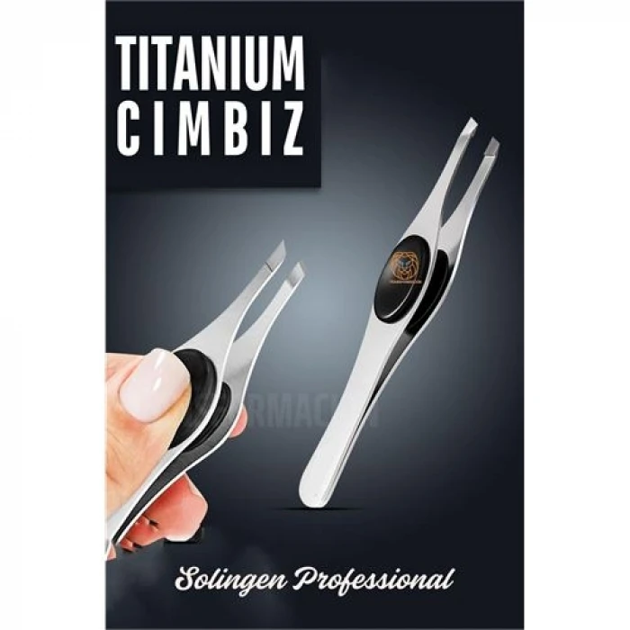 ieg™ Turk Cımbız Titanyum Çelik Solingen Professional