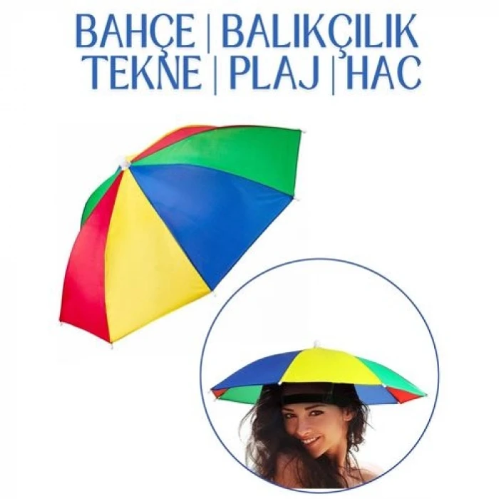ieg™ Turk Relax Eller Serbest 4 Mevsim Kafa Şemsiyesi