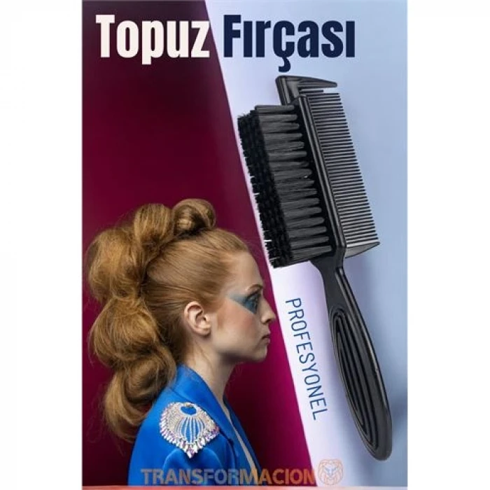 ieg™ Turk Saç Topuz Fırçası 2 Yönlü Professional