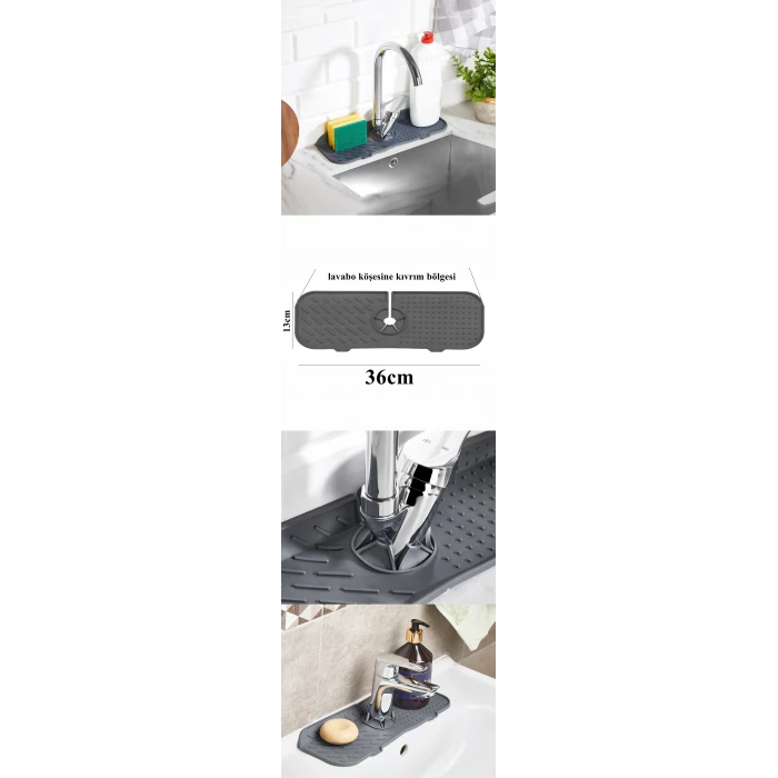 ieg™ Turk Silikon Lavabo Batarya Matı