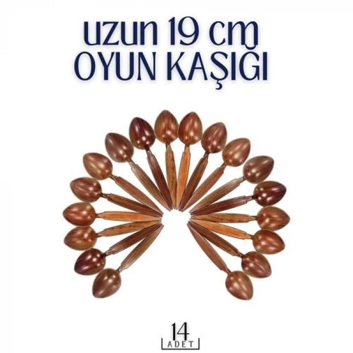 ieg™ Turk Uzun Oyun Kaşığı 14 Adet