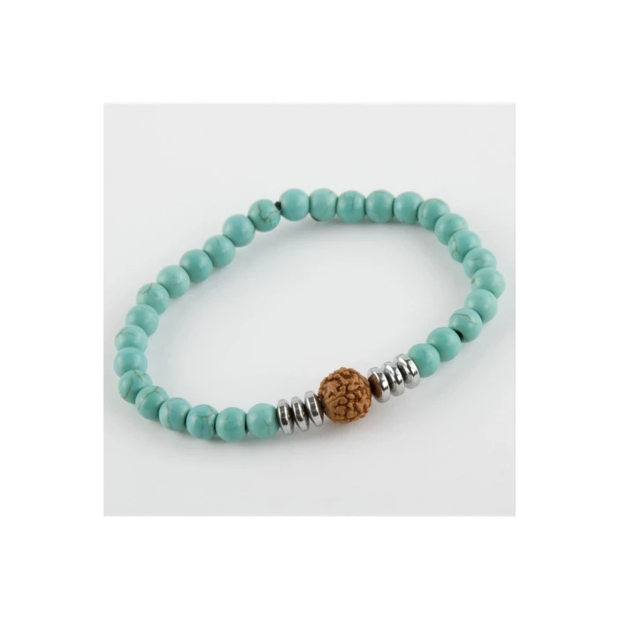 ieg™ Turkuaz Lav Doğaltaş Bileklik