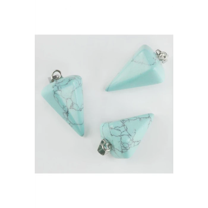 ieg™ Turkuaz Pandül Doğaltaş Kolye Ucu