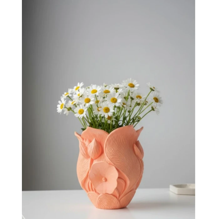 ieg™ TURUNCU ÇİÇEK VAZO