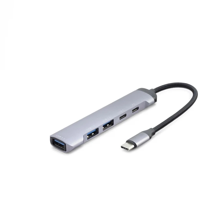 ieg™ Type-C Hub 5*Usb Gri HDX7041