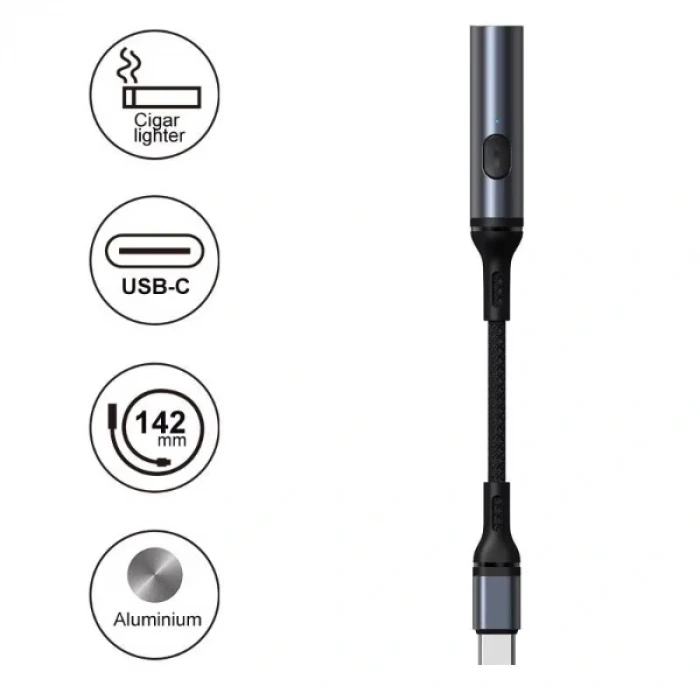 ieg™ Type  C Kablolu Elektrikli Çakmak