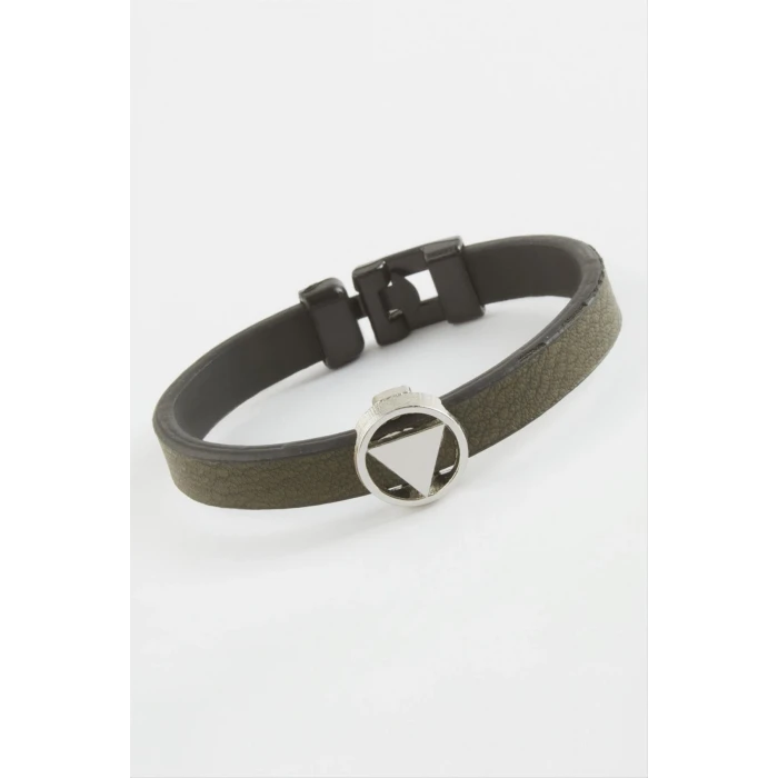 ieg™ Üçgen Kaliteli Suni Deri Bileklik