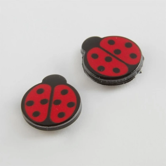 ieg™ Uğur Böceği Mıknatıslı Plastik Çocuk Küpesi