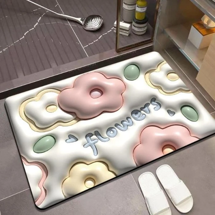 ieg™ Ultra Emici 3D Banyo Paspası