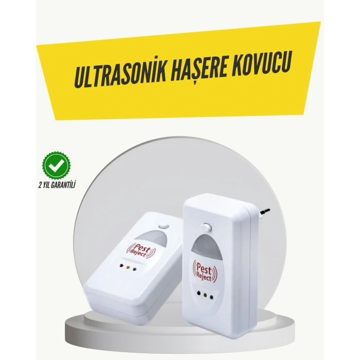 ieg™ Ultrasonik Haşere Kovucu Cihaz 150 m2 Etki Alanı