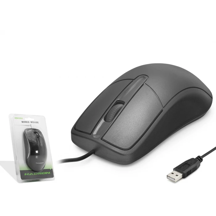 ieg™ Usb Kablolu Optik Mouse - Siyah HDX3261
