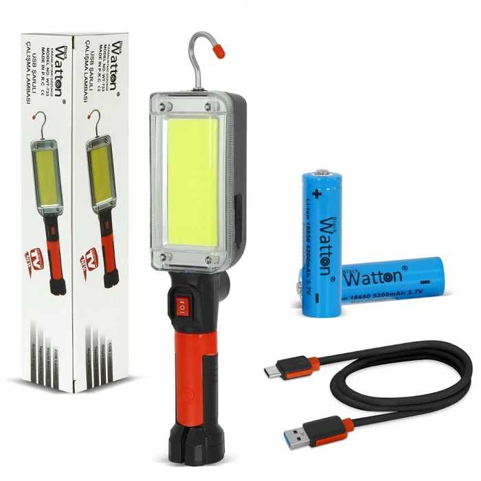 ieg™ Usb Şarjlı Oto Tamirci Çalışma Lambası Wt-733