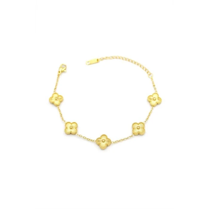 ieg™ Vc Yonca Bileklik - 11mm - Altın