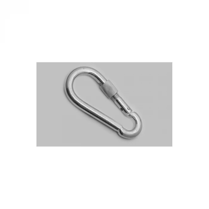 Vidalı Karabina, Kanca, Çengel 6mm - 5 Adet