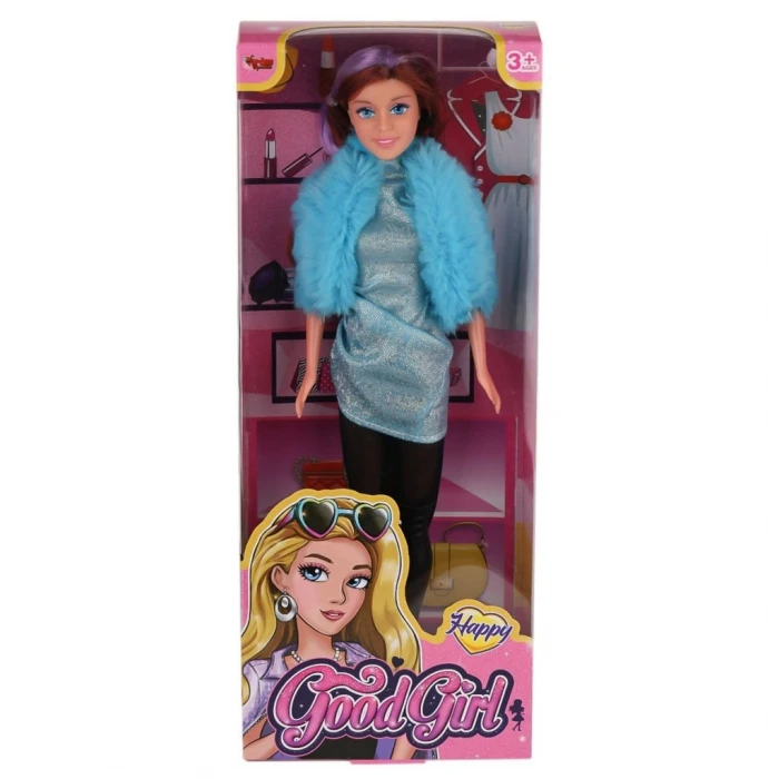 ieg™ WG-66771  Parlak Drape Elbiseli Bebek 29 cm -Vardem