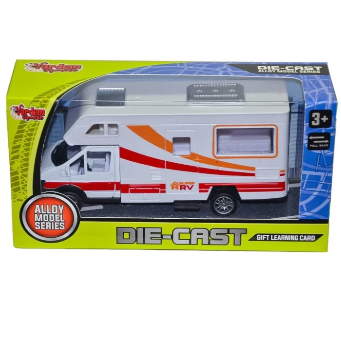 ieg™ XFD889-311 Kutulu Çek Bırak Die-Cast Karavan - Vardem Oyuncak