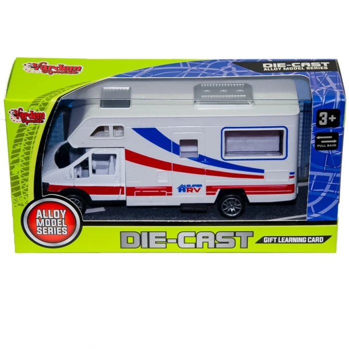 ieg™ XFD889-311 Kutulu Çek Bırak Die-Cast Karavan - Vardem Oyuncak