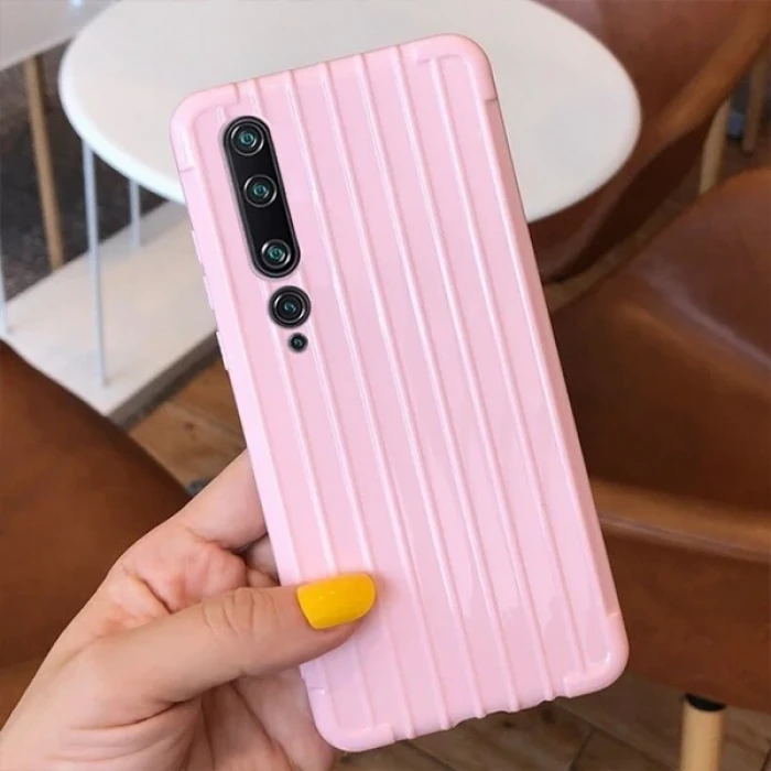 ieg™ Xiaomi Mi 10 Trunk Lines İnce Soft Silikon Kılıf