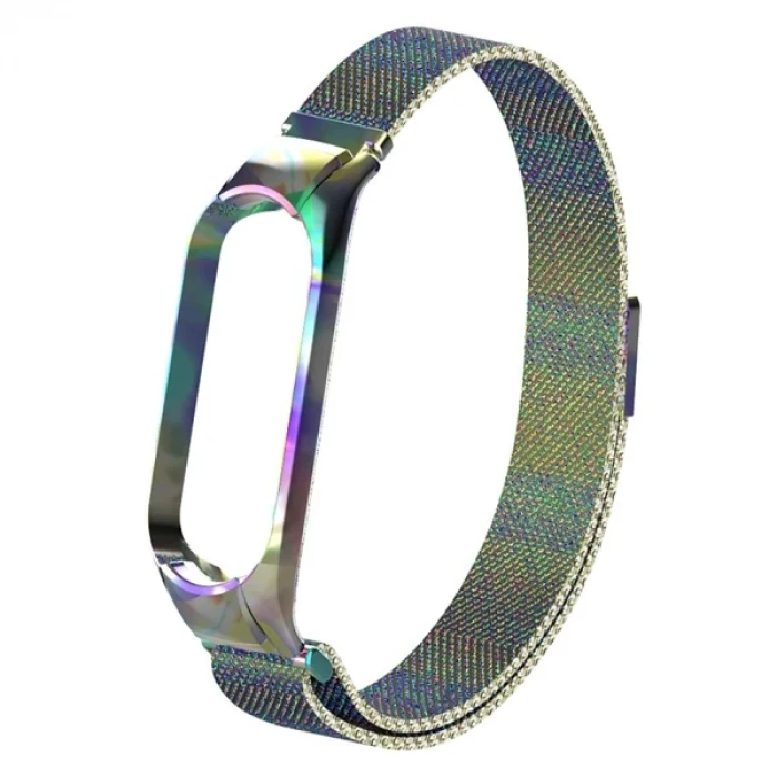 ieg™ Xiaomi Mi Band 5 Metal Kayış Kordon Milano Loop