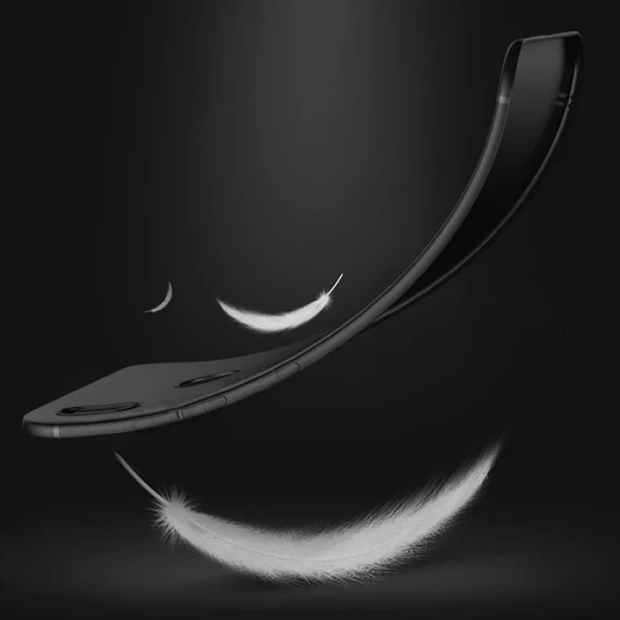 ieg™ Xiaomi Mi Max 3 Slim Fit Soft Premium Silikon Kamera Korumalı Kılıf