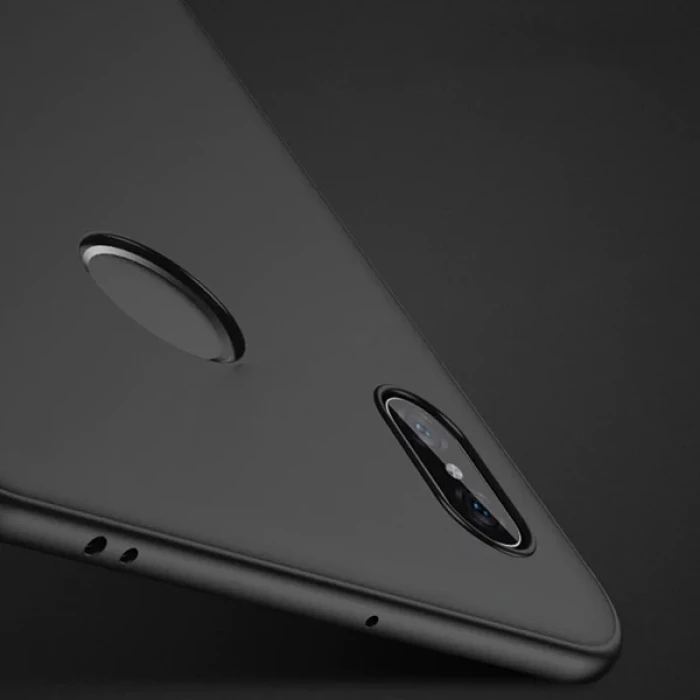 ieg™ Xiaomi Mi Max 3 Slim Fit Soft Premium Silikon Kamera Korumalı Kılıf