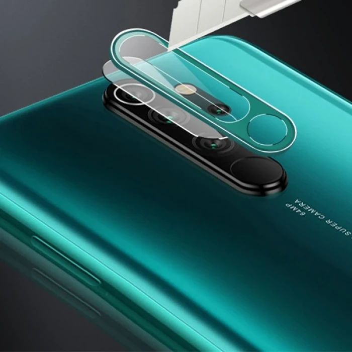 ieg™ Xiaomi Redmi Note 8 Pro Kamera Koruma Cam+ Metal Lens Seti