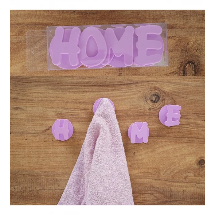 ieg™ Yapışkan Askı Home Figürlü - Güçlü Home Figürlü Askı